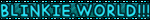 blinkie world blue